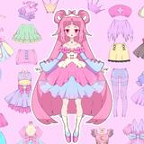 Princess Girl Dress up doll