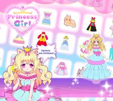 Princess Girl Dress up doll plakat