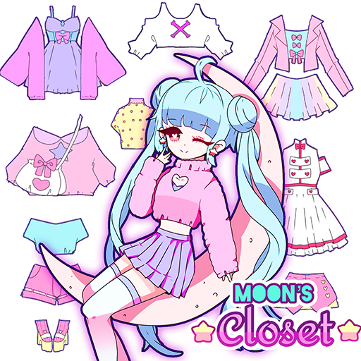 Moon's Closet: juego de vestir