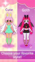 برنامه‌نما Moon's Closet dress up game عکس از صفحه