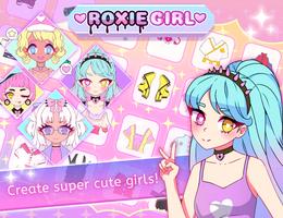 Roxie Girl anime avatar maker penulis hantaran