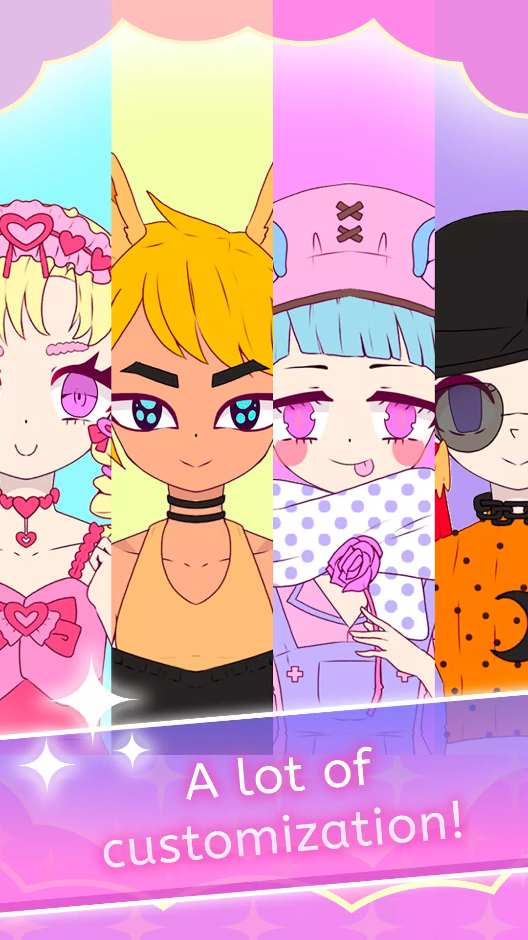 Mimistar: jogo de vestir chibi – Apps no Google Play