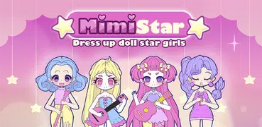 Mimistar パステルちび人形ガールドレスアップメーカー