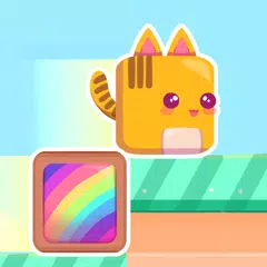 Stacky Cat kawaii runner Game XAPK download