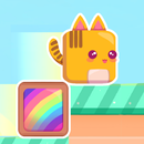 Stacky Cat kawaii runner Game APK