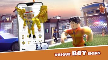 Roblox Mod Skins Master Affiche