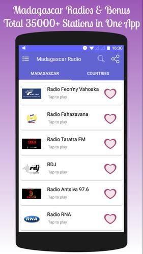 All Madagascar Radios in One App APK pour Android Télécharger