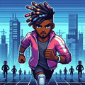 Cyber Runner 2D