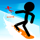 Stickman Snow Ride أيقونة