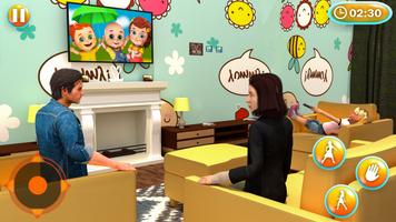 Virtual Mother Family Sim 3D capture d'écran 3