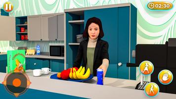 Virtual Mother Family Sim 3D Affiche