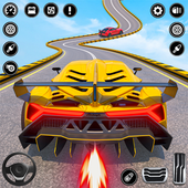 Crazy GT Stunt Car Racing ícone
