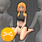 Easy Pose - 3D pose making app ไอคอน
