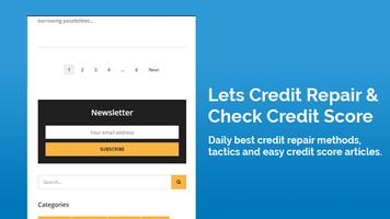 Credit Repair & Check Credit Score APP স্ক্রিনশট 1