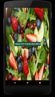 Healthy Food recipes app plakat