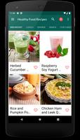 Healthy Food recipes app capture d'écran 1