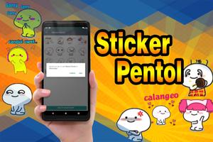 Funny Emoji Pentol Sticker - WAStickerApps スクリーンショット 3