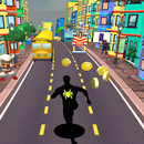 Runner Goes Heroes : subway runner heroes aplikacja