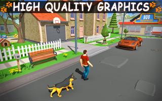 Dog Life Simulator- Family Sim captura de pantalla 3