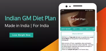 Indian GM Weight Loss Diet BMI