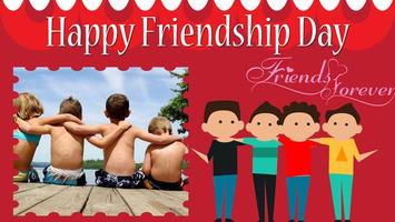Happy Friendship Day Photo Frame 2019 Affiche