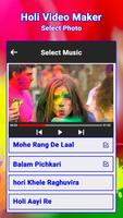 Holi Video Maker capture d'écran 2