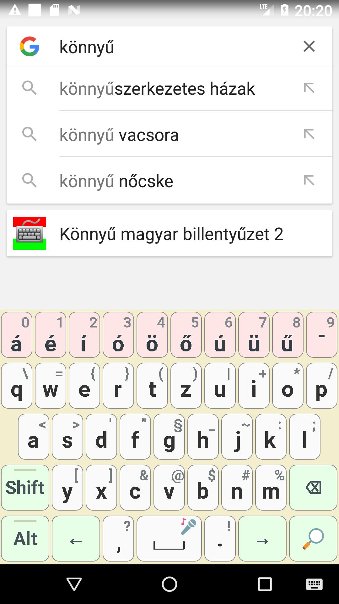 Könnyű magyar billentyűzet "Mo APK for Android Download