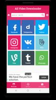 All Video Downloader পোস্টার
