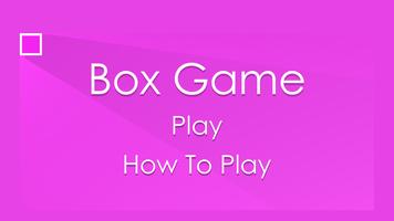 Box Game Plakat