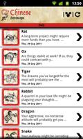 Chinese Horoscope capture d'écran 1