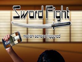 Combat à l'épée: sons activés par le mouvement Affiche