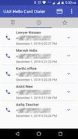 UAE Hello Card Dialer تصوير الشاشة 2