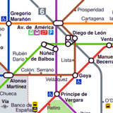 Madrid Metro Map 2023