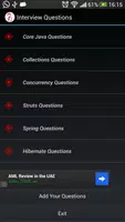 Java/Spring/J2EE Questionnaire Screenshot 3