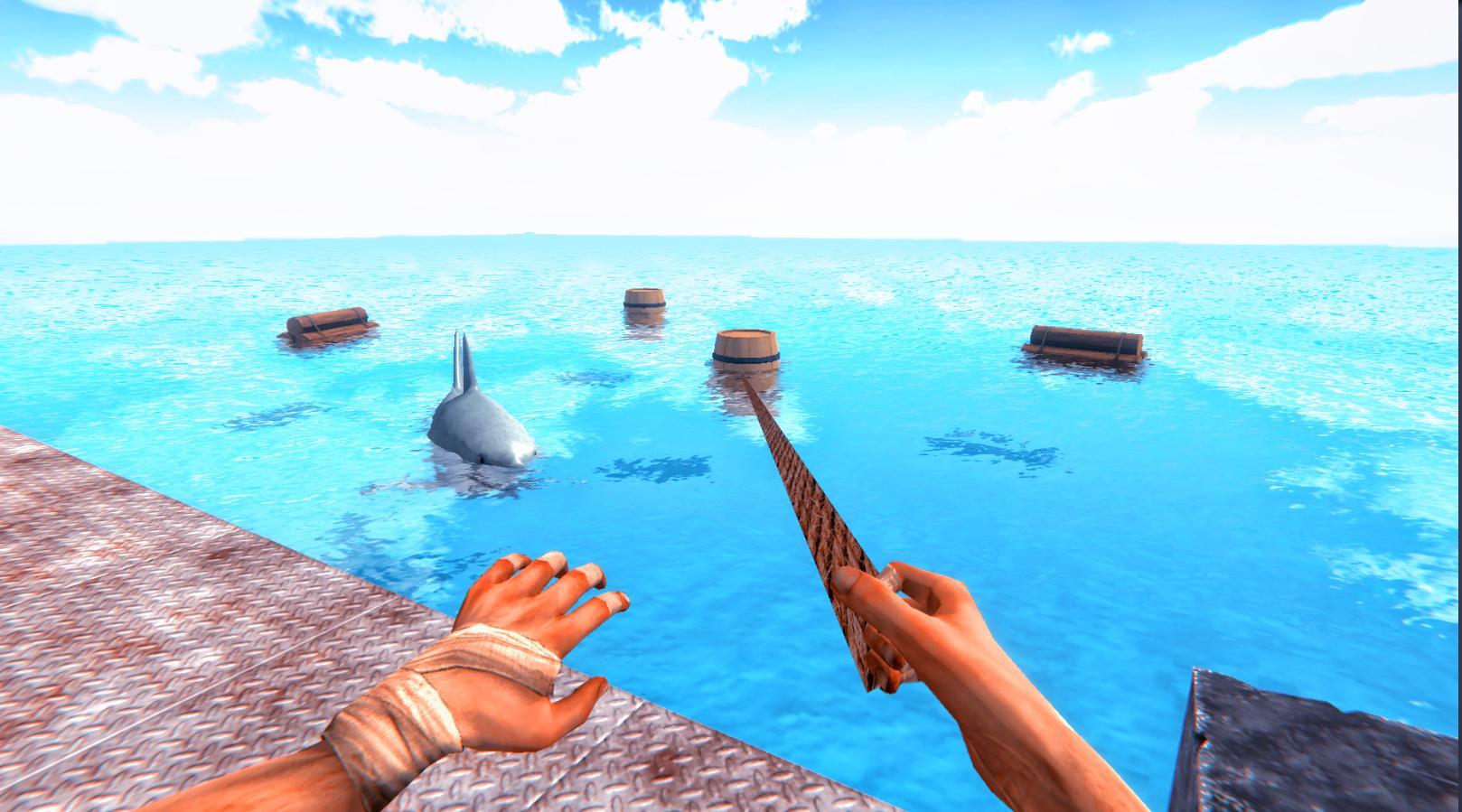 Игры океаны играть. Survive on Raft игра. Raft Survival Ocean.