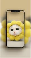 Cute Cat Wallpaper HD capture d'écran 3