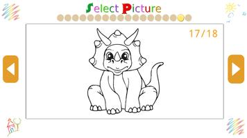 coloring dinosaur park pages screenshot 1