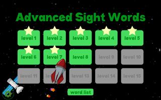 Advanced Sight Words постер