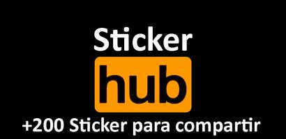 Sticker HUB - WAStickers Hot โปสเตอร์