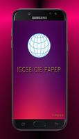 IGCSE CIE plakat