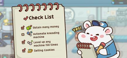 برنامه‌نما Hamster Cookie Factory عکس از صفحه