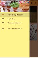 Recetas de helados y postres🍦 Poster