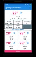 1 Schermata Today's weather In Tamil -  இன்றைய வானிலை