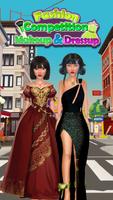 Fashion Dress Up : Girl Makeup الملصق