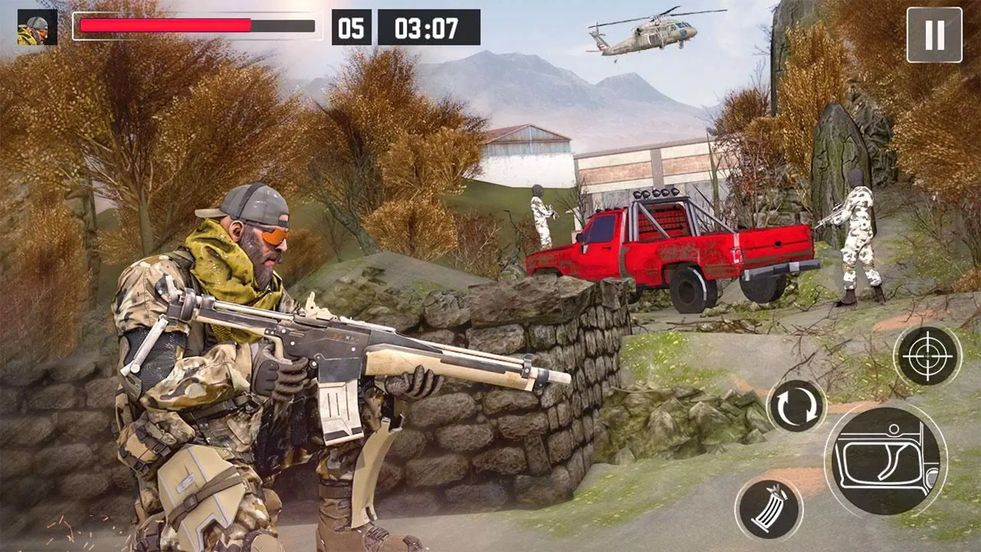 Download do APK de jogos de tiro offline de armas para Android