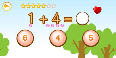 Math for kids! Add & Subtract poster