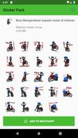 Best WAStickerApps Motor Stickers Sticker Pack New تصوير الشاشة 3