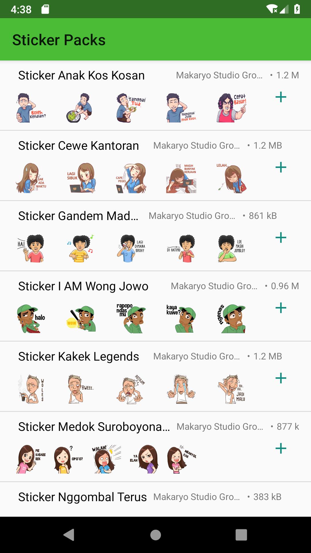 Baru Sticker Indonesia Untuk Whatsapp Pack Lengkap For Android