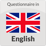 Test and questionnaire - English Zeichen