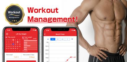 Gym get-fit workout Schedule الملصق